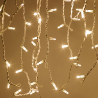 Гирлянда ЭРА ERAPS-SP1 светодиодная новогодняя занавес уличная 220 В 2*3 м тёплый белый свет 600 LED Б0051893