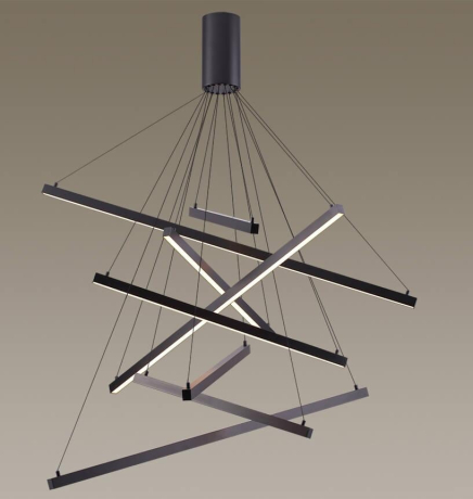 Подвесная светодиодная люстра Odeon Light Cometa 3860/96B 