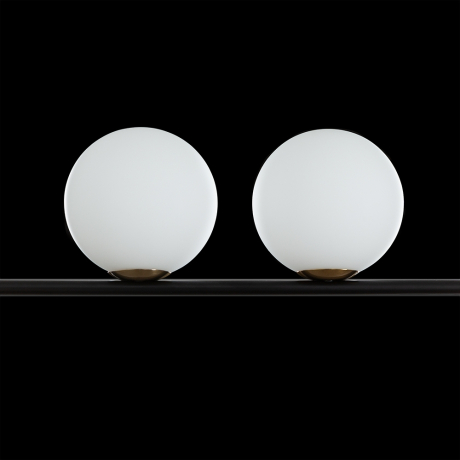 Люстра на штанге Arte lamp JACOB с Марусей A7029PL-9BK-M 