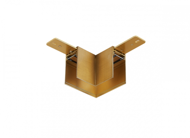 Соединитель L-образный для накладного магнитного шинопровода  Magic track Donolux L corner DLM/Black Bronze 