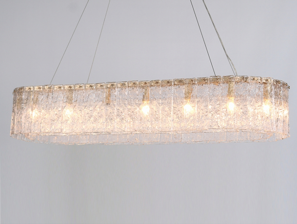 Подвесная люстра Newport 10820/120 brass oval М0064786 