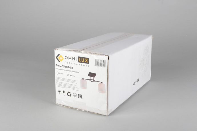 Люстра с поддержкой Маруси потолочная Omnilux OML-55307-02-M 