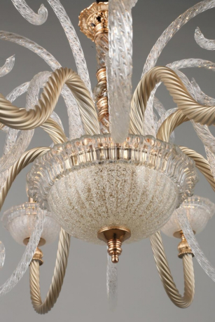 Люстра подвесная с лампочками Omnilux OML-88303-08+Lamps 