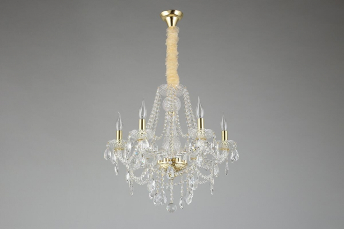 Люстра подвесная со светодиодными лампочками E14, комплект от Lustrof. №300027-657190 