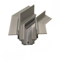 Угловой коннектор 135° для встраиваемого однофазного шинопровода Maytoni Technicall Gravity TRA010CLO-42W