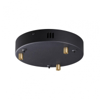 5041/3R L-VISION ODL24 427 черный/металл База для 3-х колец TRONI Odeon Light Troni