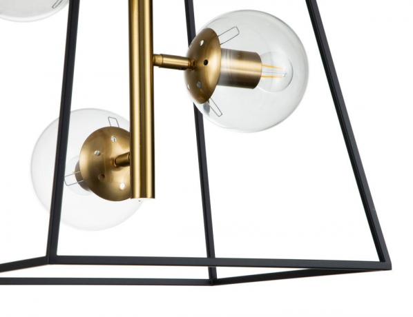 Подвесной светильник Indigo Faccetta 13005/A/4P Black 