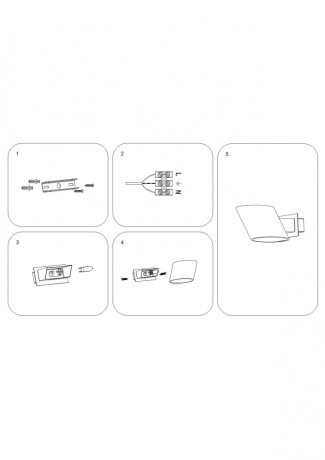 Бра в комплекте с Led лампами Lightstar 803610+Lamps 