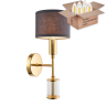 Бра с лампочкой Favourite Laciness 2609-1W+Lamps E14 Свеча 