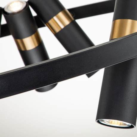 Люстра с лампочками, подвесная, комплект от Lustrof. №332943-617424 