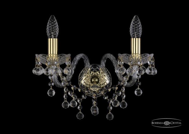1409B/2/160/G Бра Bohemia Ivele Crystal 