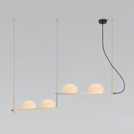 Подвесной светильник Eurosvet Stair 70145/4 латунь 