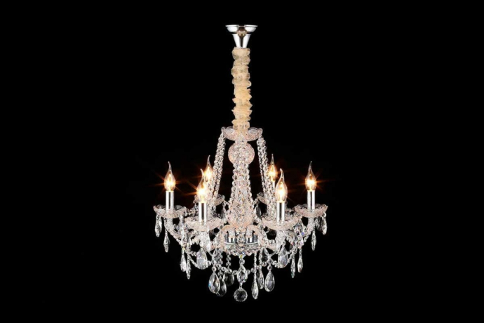 Люстра подвесная со светодиодными лампочками E14, комплект от Lustrof. №333684-657191 