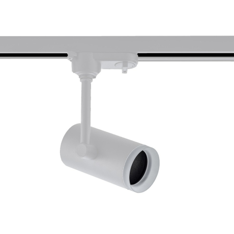 Светильник трекового трехфазного шинопровода с Led лампочками в комплекте Wertmark WTF.O13.007+Lamps 