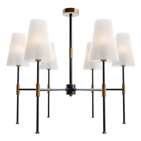 Люстра на штанге Freya Tida FR5196PL-06BBS 