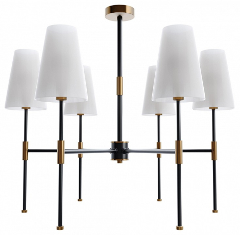 Люстра на штанге Freya Tida FR5196PL-06BBS 