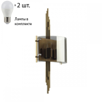Бра Odeon Margaret  с лампочками 4895/2WA+Lamps E27 P45