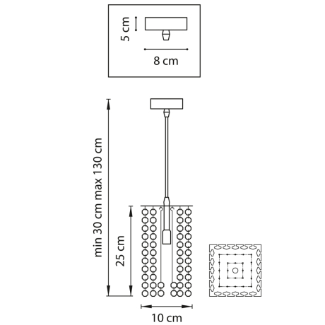 795422 Светильник подвесной LightStar Cristallo 