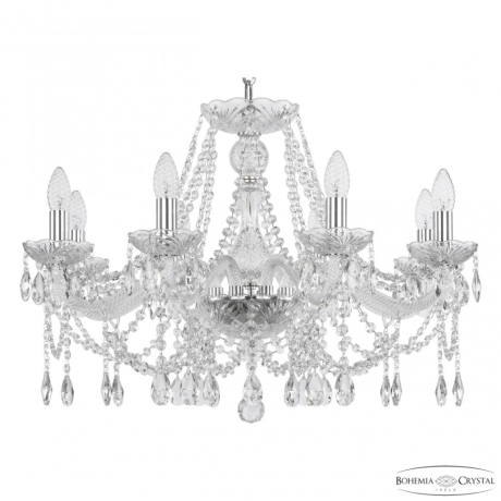 Подвесная люстра Bohemia Ivele Crystal 107 107/8/240 Ni 
