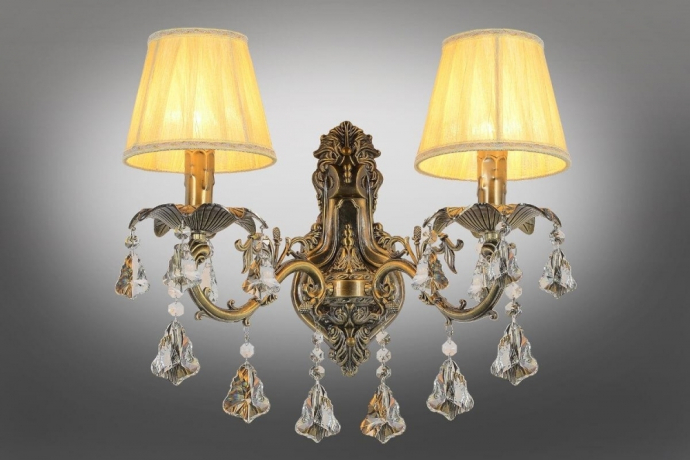 Бра со светодиодными лампочками E14, комплект от Lustrof. №102486-656998 