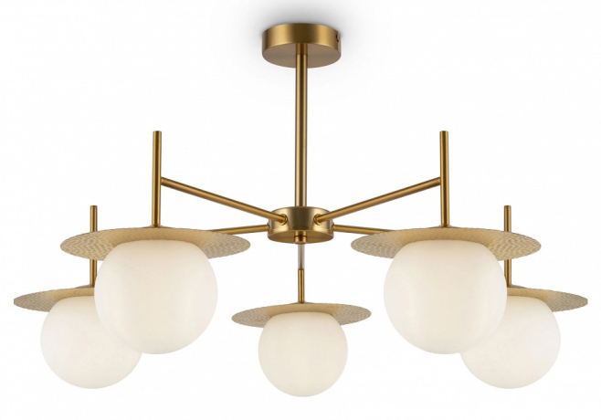 Люстра на штанге Freya Camelia FR5202PL-05BS 