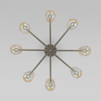 Люстра на штанге Eurosvet 60138/8 перламутровое золото (a060907)