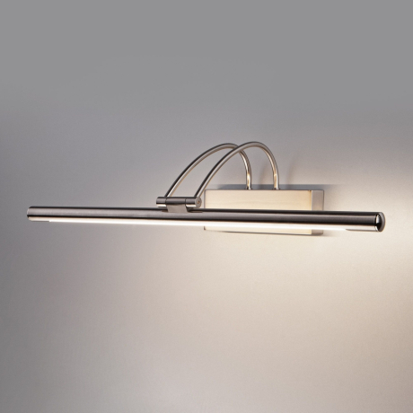 4690389106149 Simple LED никель (MRL LED 10W 1011 IP20) Светодиодная подсветка для картин Elektrostandard Simple 