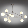 Люстра на штанге с лампочками APLOYT APL.606.27.10+Lamps 