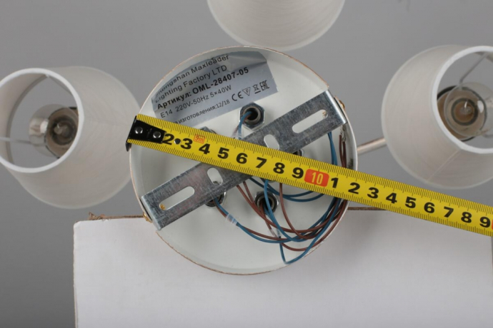 OML-28407-05 Потолочная люстра Omnilux Ugento 