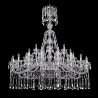 1413/20+10+5/530/XL-160/Ni Подвесная люстра Bohemia Ivele