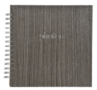 Нарушена упаковка!  <166023> Innova Q1209964 Фотоальбом 20*20см 20листов, черный, под уголки (6/576) Б0037359