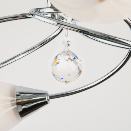 Подвесная люстра Eurosvet 2275/6 хром 