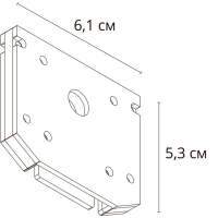 Заглушка для магнитного шинопровода Arte Lamp Linea-Accessories A484233E
