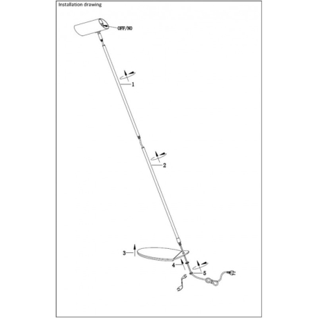 19700/01/31 Торшер Lucide Hester 
