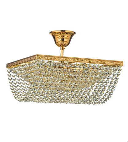 Потолочная люстра с лампочками Arti Lampadari Nobile E 1.3.30.501 G+Lamps 