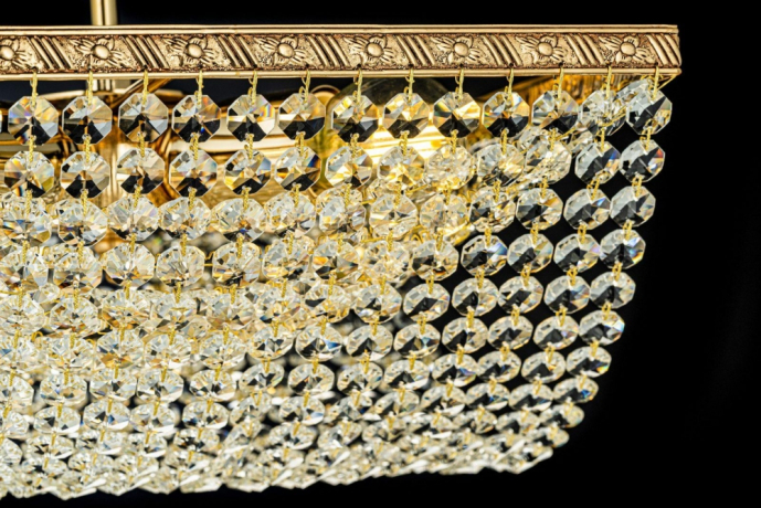 Потолочная люстра с лампочками Arti Lampadari Nobile E 1.3.30.501 G+Lamps 