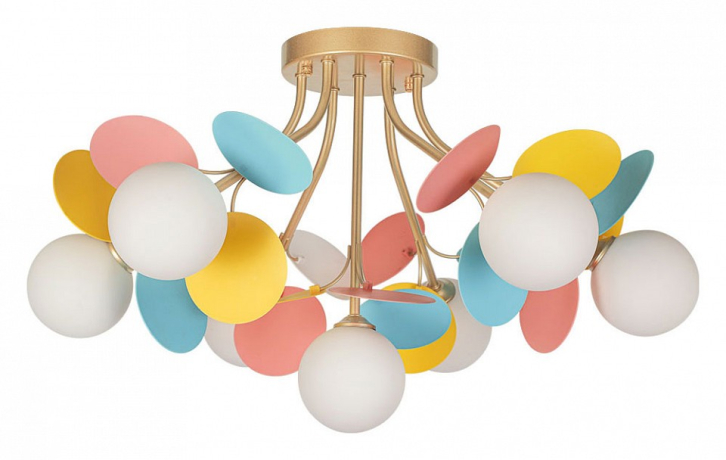 Потолочная люстра Arte Lamp Peacock A1369PL-7MD 