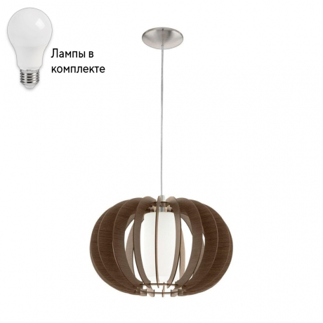 Подвесной светильник с лампочкой Eglo 95591+Lamps 