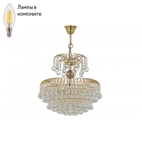 Люстра подвесная с лампочками Arti Lampadari Pompei E 1.5.40.100 G+Lamps