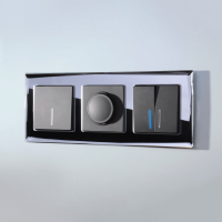 Рамка на 3 поста (черный) Werkel W0031208