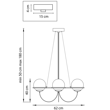 Подвесная люстра Globo Lightstar с поддержкой Маруся 803267 