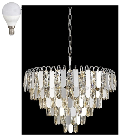 Подвесная люстра с лампочками Wertmark WE105.16.103+Lamps 