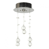 Flusso H 1.4.15.615 N Каскадный светильник хрустальный Arti Lampadari Flusso