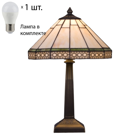 Настольная лампа с лампочкой Velante 857-804-01+Lamps 