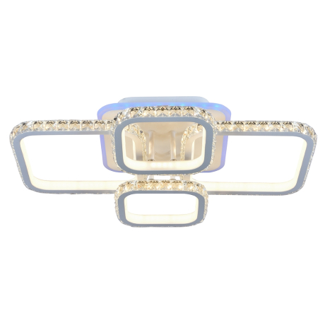 Светодиодная диммируемая люстра с ПДУ Profit Light 8088/2+2 WHT 