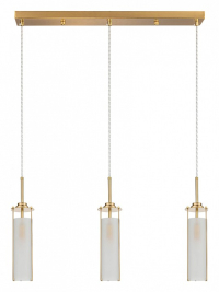 Подвесной светильник Indigo Torcia 11038/3P Brass