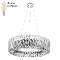 Люстра подвесная с лампочками DIVINARE 7568/02 LM-12+Lamps