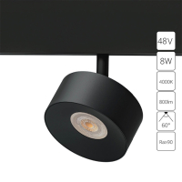 Трековый светильник 8W 4000К для магнитного шинопровода Arte Lamp Linea A4771PL-1BK