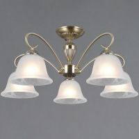 Люстра на штанге ILLUMICO AREZZO IL0696-5ASQ-25 AB AREZZO