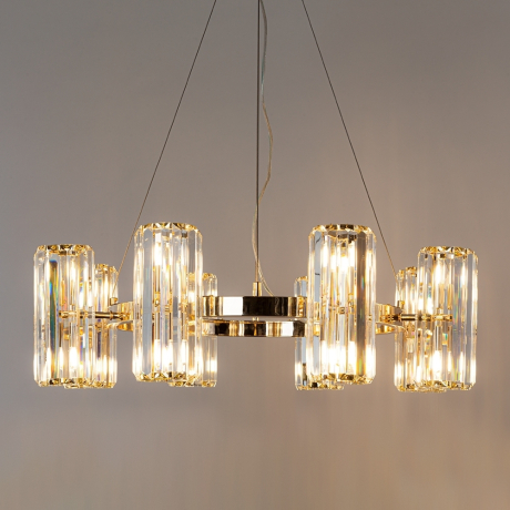 Подвесная люстра Arte Lamp Santorini A1049SP-16GO 